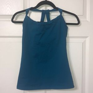 prAna Turquoise Tank Top